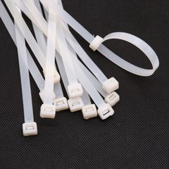 Plastic Cable Zip Ties Width 4mm/Long 100 120 200 250 300mm Nylon Tie Wraps UV