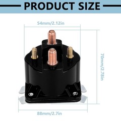 Dump Trailer Solenoid, Replacement for Intermittent Duty Monarch Bucher | 12V 4