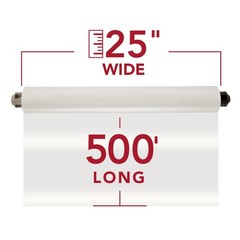 Thermal Laminating Film, Rolls for Ultima 65 EZLoad, Nap I, 1.5 mil, 25″ x 50…
