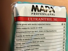 MAPA Professional ULTRANITRIL 381, Size 8, Protective Gloves 12 PACK