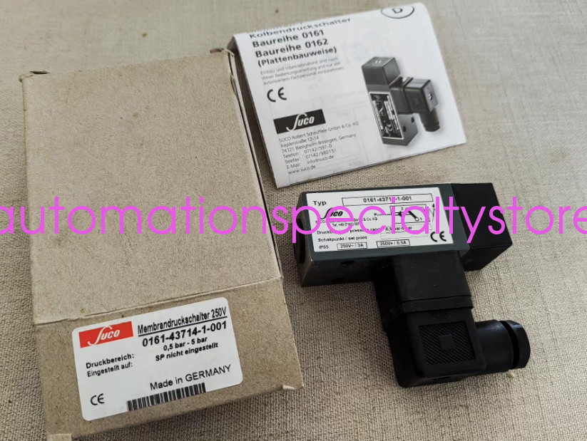 1PCS NEW SUCO 0161-43714-1-001 Pressure sensor shipping Via DHL or Fedex