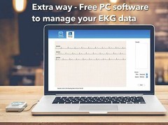 Bluetooth Portable ECG/EKG Monitor For Smartphones and computers EMG20