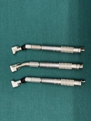 Vtg Midwest American True-Torc Dental Handpiece +Attachments +Parts (18H)