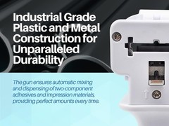 Dental Impression Materials Mixing Dispensing Dispenser Gun 10:1 1:1 / 2:1 50ml