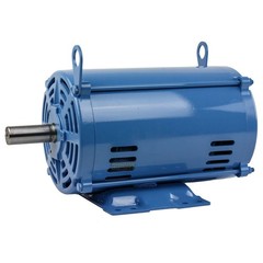 3 HP 3 Phase Electric Motor 1800 RPM 182T Frame ODP Open Drip Proof 230/460V