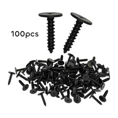 New 100Pcs Flat Head Tapping Screw for Honda Clarity Electric 2017 2018 2019