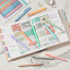 10 Pk Mr. Pen- Bible Highlighters and Pens Gel Highlighters Cotton Candy Clouds