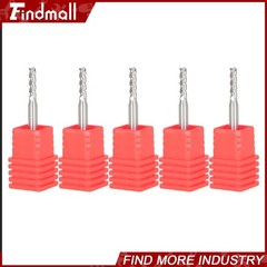 5PCS 3/32″ 4 FLUTE CARBIDE END MILL 3/8″ CUT LENGTH