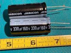 330 uf 160v Electrolytic capacitor Aluminum(4pcs)