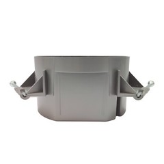 25-Pack 4 inch Round Electrical Ceiling Box w/Grounding 20 Cu In ETL Certified