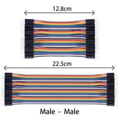 Aypzuke 10cm+20cm 240pcs Breadboard Jumper Wires Cable Kit, Male to Female, Fema