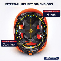 Safety Helmet ABS Hard Hat Type 2 Head Protector JORESTECH