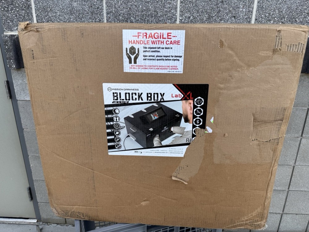 Mission Darkness BlockBox Lab XL RJ45 – Forensics Faraday Block Box – Open Box