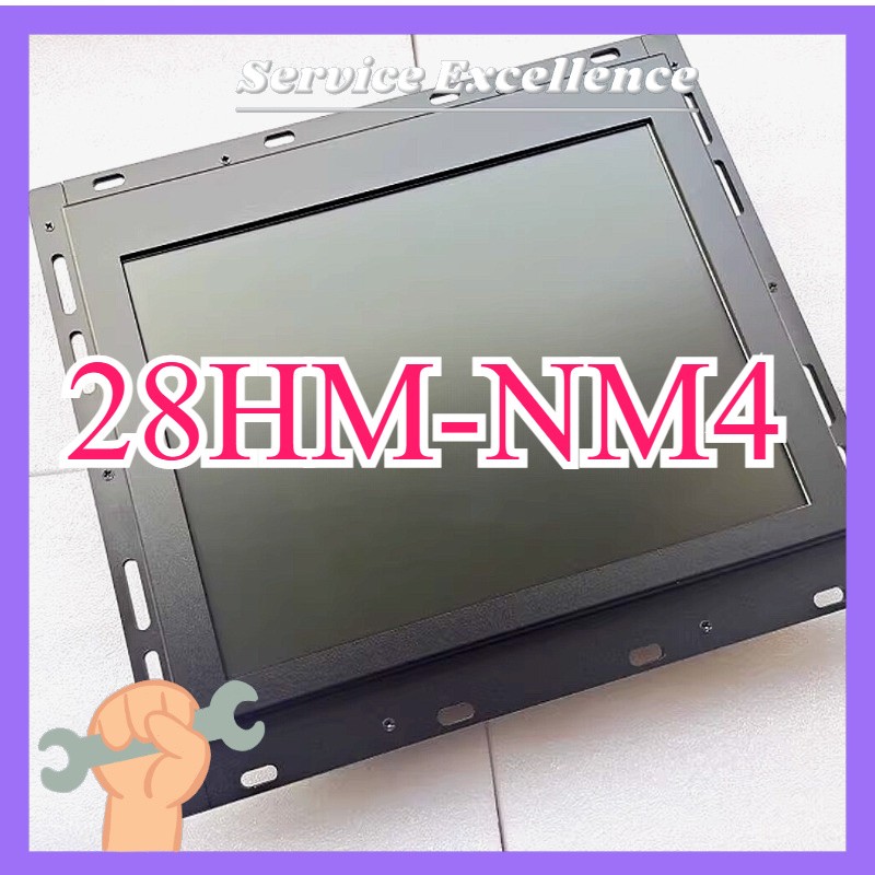 One 12″ Inch LCD Display Screen for HAAS VF1 VF2 VF3 28HM-NM4 CRT Monitor 9 Pins