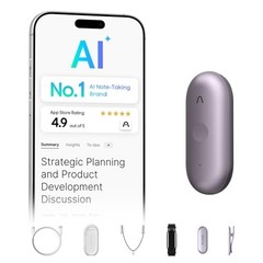 Plaud NotePin S & Note Pro AI Voice Recorder Transcribe Summarize