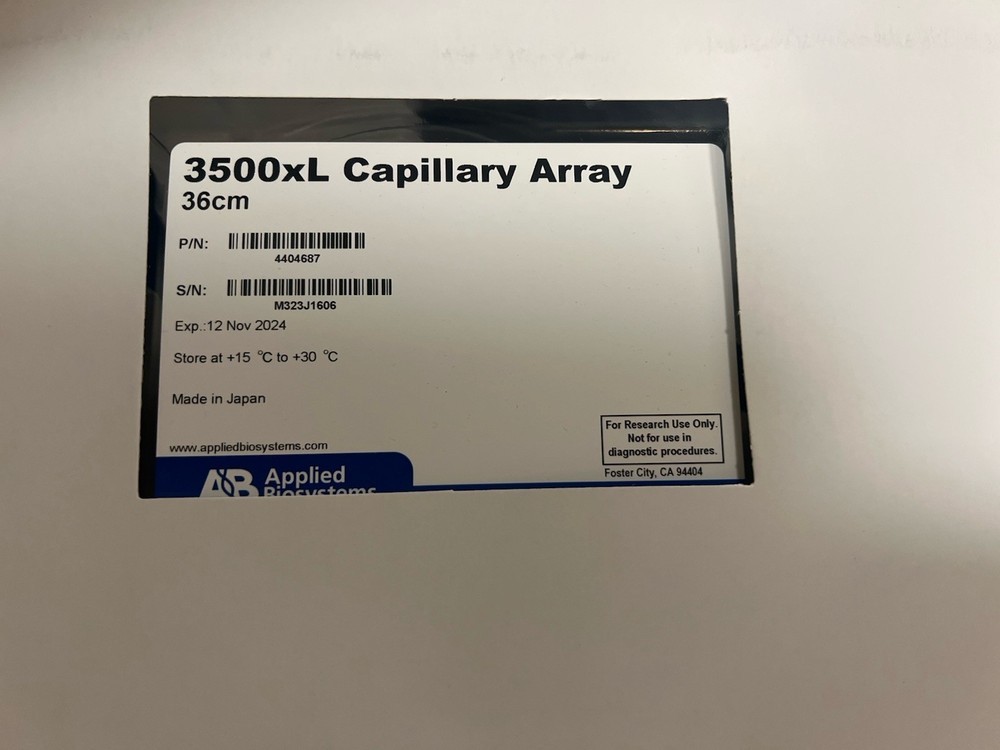 ABI 3500xl Genetic Analyzer Capillary Array 36cm – Unused in Box