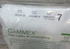 Gammex Non-Latex PI Underglove Sterile PI-Kare *7 Pair* Size: 7 *See Date*6-25