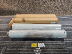 (QTY 2) TruLam S15G251 1.5 mil 25 in x 500 ft x 1″ Clear/Glossy Laminating Film