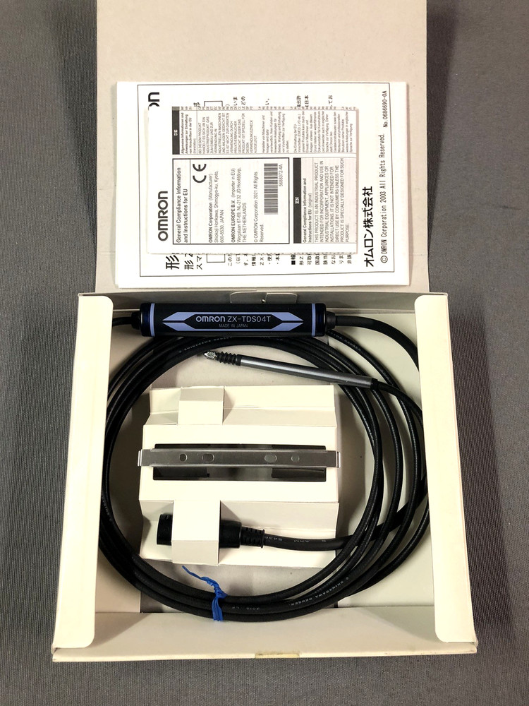 Omron ZX-TDS04T High-Precision Contact Sensor Std. 4mm Range 0.1um Resolution