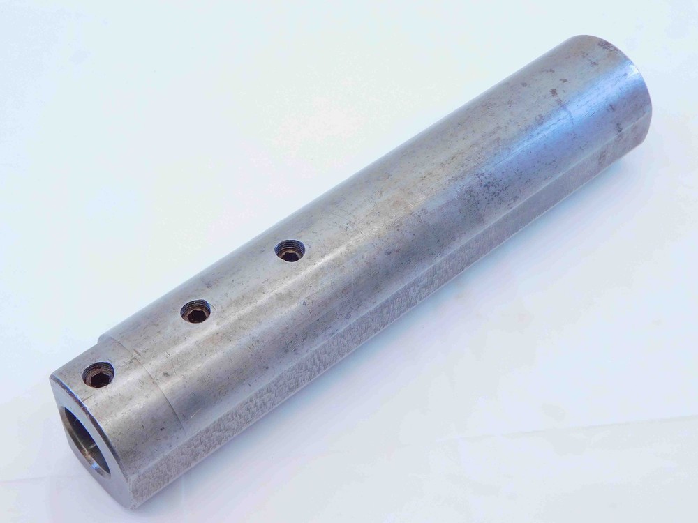 1 1/4 I.D SOLID END MILL ADAPTER SLEEVE PX554128-49 4140 2 1/2 OUTSIDE DIAMETER