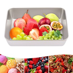 Baking Sheet Rectangular Cake Pan Restaurants Stainless Steel Lasagna Pan Home