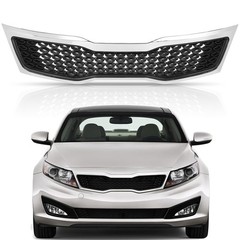 2011-2013 Kia Optima Sedan Grille Front Upper Chrome Replacement Trim KI1200143
