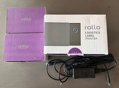 Rollo X1038 Thermal Logistics Label Printer + (2) Boxes of Labels *Barely Used*