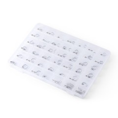Dental Orthodontic Braces Kids Space Maintainer Band Kit with Wires #23 -#42