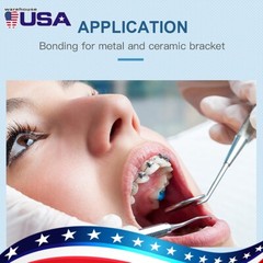 Dental Orthodontic Light cure adhesive kit Resin For bonding Bracket Braces