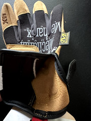 MECHANIX WEAR PP4X-75-008 Mechanics Gloves,Black/Tan, Size Large,PR 56KH67