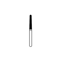 Premier Dental 850016C Solo FG 1116.10 Coarse Round End Taper Diamond Burs 25/Pk