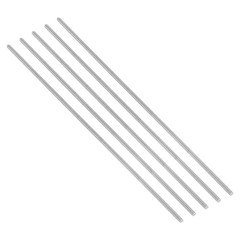 5Pcs #8-32 Fully Threaded Rod 9.8″ Length 304 Stainless Steel Thread Screw