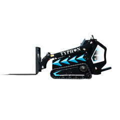 TYPHON STOMP X1300 Mini Skid Steer 25HP Kubota D1105 Diesel Include 2 Attachment