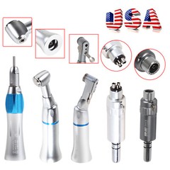 Dental Low Slow Speed Handpiece Contra Angle Straight Air Motor E-type 2/4 Holes
