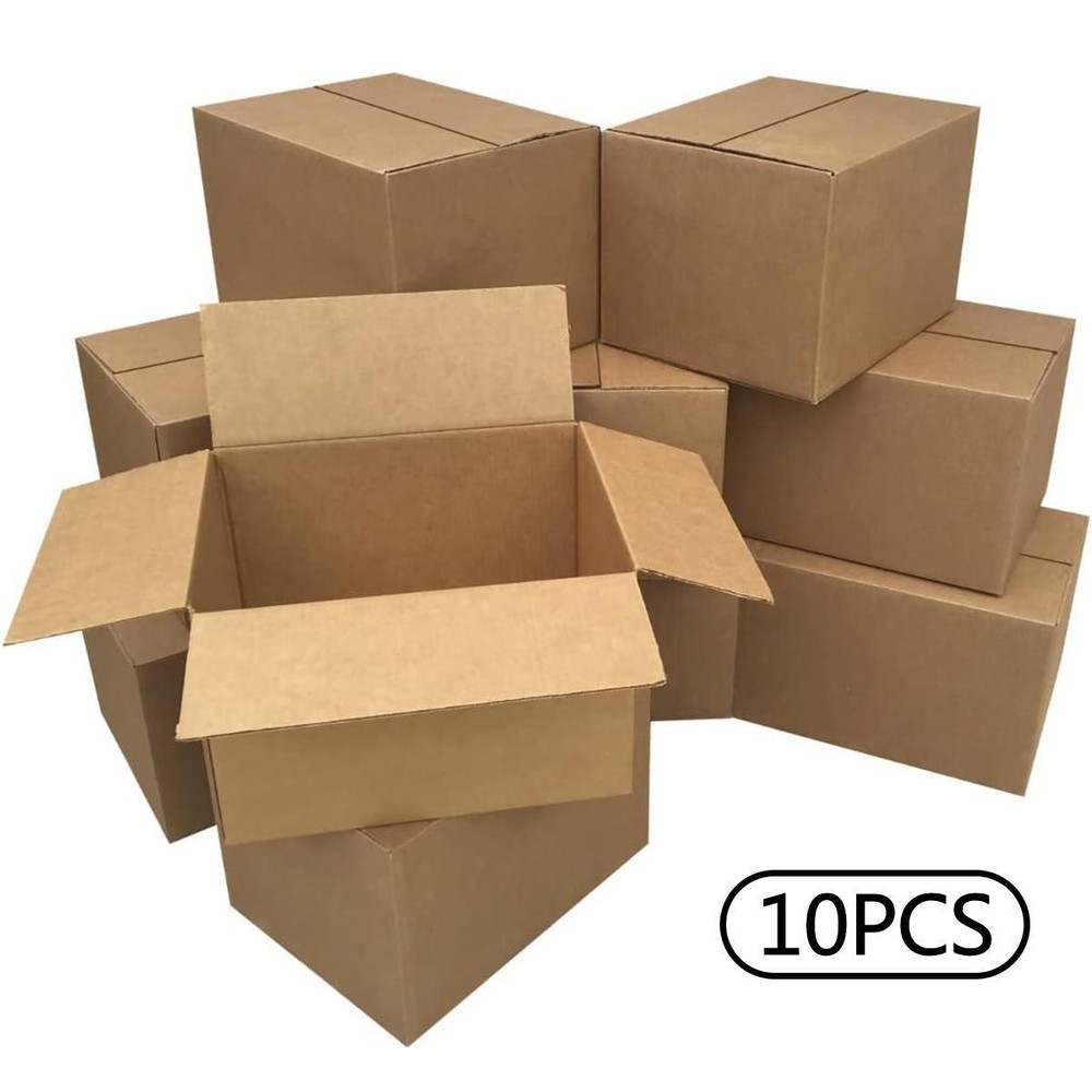 Small Item Mailing Shipping Boxes, 5.7×3.3×4.1inches, Single Wall, 32lb/sq Inch,