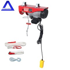 Electric Hoist 1760lbs Crane Winch with Wired Remote Control 1350W 110V