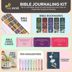 10 Pack Bible Safe Highlighters – Pastel Color, Wax Highlighters No Bleed, Scrip