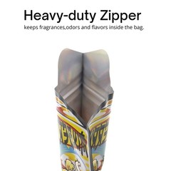 25 Sets Foil Mylar Bags Smell Proof Resealable Zip Seal Pouch 3.5g For Candy