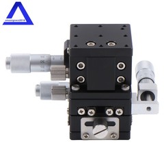 XYZ Axis Platform 40×40mm Manual Precision Linear Stage Sliding Table LD40-LM