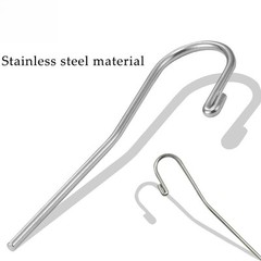 10pcs Dental Lip Hook Clip Stainless Root Canal Finder Endo Apex Locator