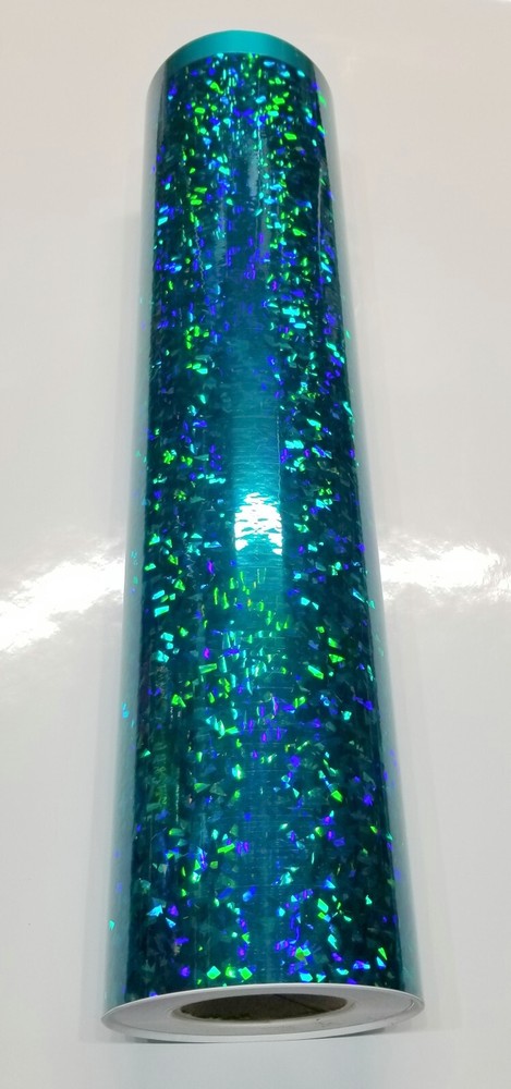 Teal Crystal Film Sign Plotter Vinyl Film