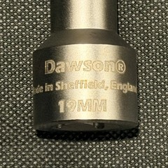 DAWSON 3/4″(19mm) Strut Channel Unistrut Socket 1/2″ Drive for 2-7/16″ & 3-1/4″