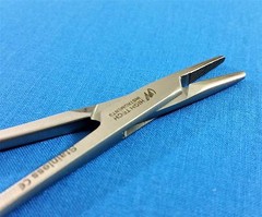 T/C MAYO HEGAR NEEDLE HOLDER DRIVER 8″ CROSS SERRATED TUNGSTEN CARBIDE INSERTS