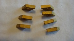SANDVIK COROMANT Diamond Turning Insert, 55 Degree Grade AC3000 Assorted 15 Pcs