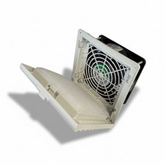 Zanardo 6″ Fan with Filter for Control Panel Enclosures, 115V, 1 Phas