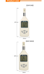 GM1360 Digital Display High-definition Industrial Temperature and Humidity Meter