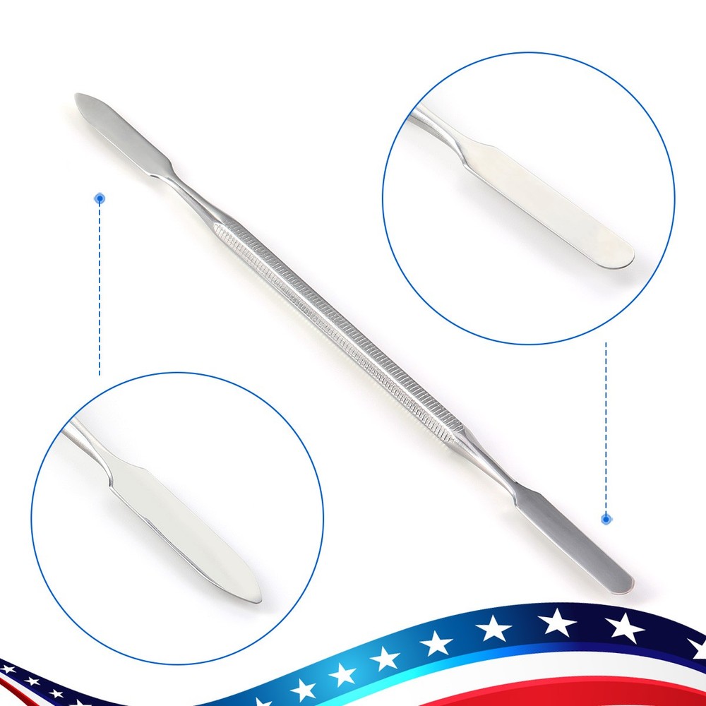 Dental Stainless Steel Mixing Spatula Mixing Stick Color Tools Non-slip Handle