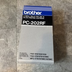 Thermal Transfer Refill Roll Brother PC202RF Black NEW IN BOX ONE CARTRIDGE INK