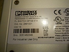 Phoenix Contact Ethernet switch FL switch SFNB 5TX 2891001 24VDC