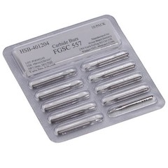 House Brand Dentistry FG #557 Crosscut Fissure Surgical Carbide Burs 100/Pk